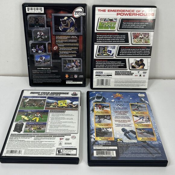 PS2 Games Lot NFL Gameday 2k3 NCAA Football Salt Lake 2002 - Picture 2 of 3